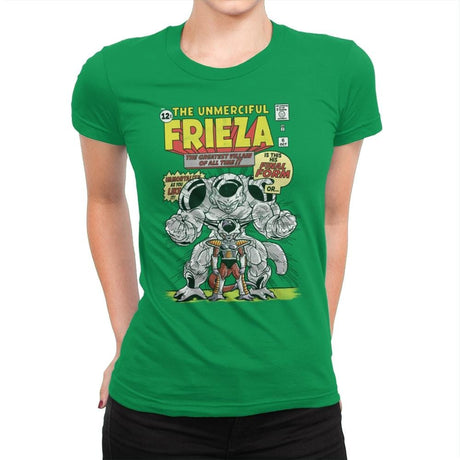 The Unmerciful Frieza - Best Seller - Womens Premium T-Shirts RIPT Apparel Small / Kelly Green