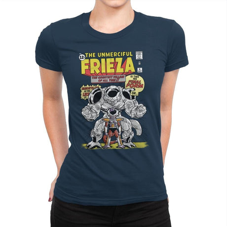 The Unmerciful Frieza - Best Seller - Womens Premium T-Shirts RIPT Apparel Small / Midnight Navy