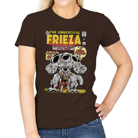 The Unmerciful Frieza - Best Seller - Womens T-Shirts RIPT Apparel Small / Dark Chocolate