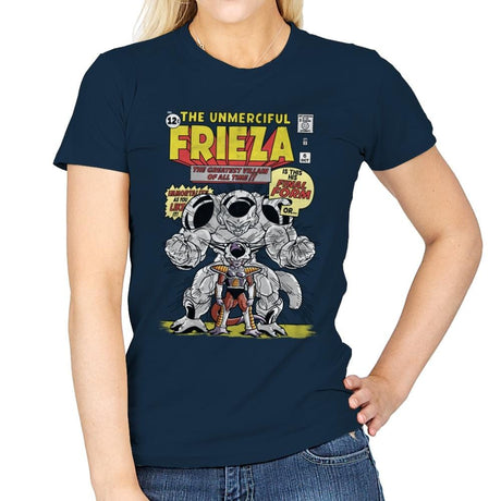 The Unmerciful Frieza - Best Seller - Womens T-Shirts RIPT Apparel Small / Navy