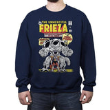 The Unmerciful Frieza - Crew Neck Sweatshirt Crew Neck Sweatshirt RIPT Apparel