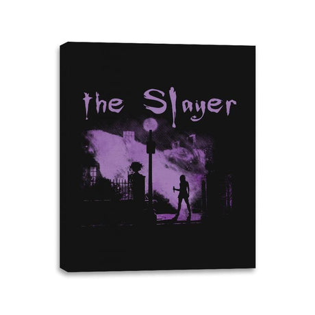 The Vamp Slayer - Canvas Wraps Canvas Wraps RIPT Apparel 11x14 / Black