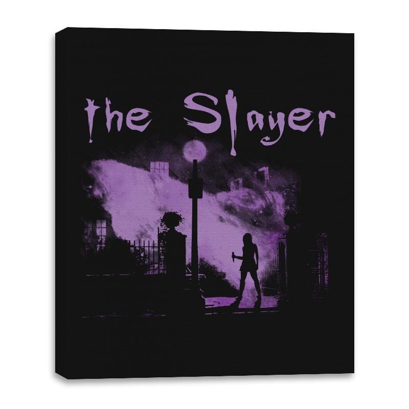 The Vamp Slayer - Canvas Wraps Canvas Wraps RIPT Apparel 16x20 / Black