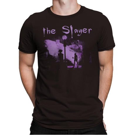The Vamp Slayer - Mens Premium T-Shirts RIPT Apparel Small / Dark Chocolate