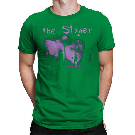 The Vamp Slayer - Mens Premium T-Shirts RIPT Apparel Small / Kelly Green
