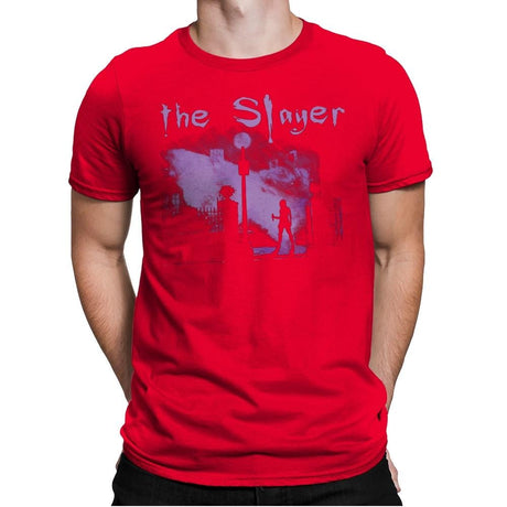 The Vamp Slayer - Mens Premium T-Shirts RIPT Apparel Small / Red