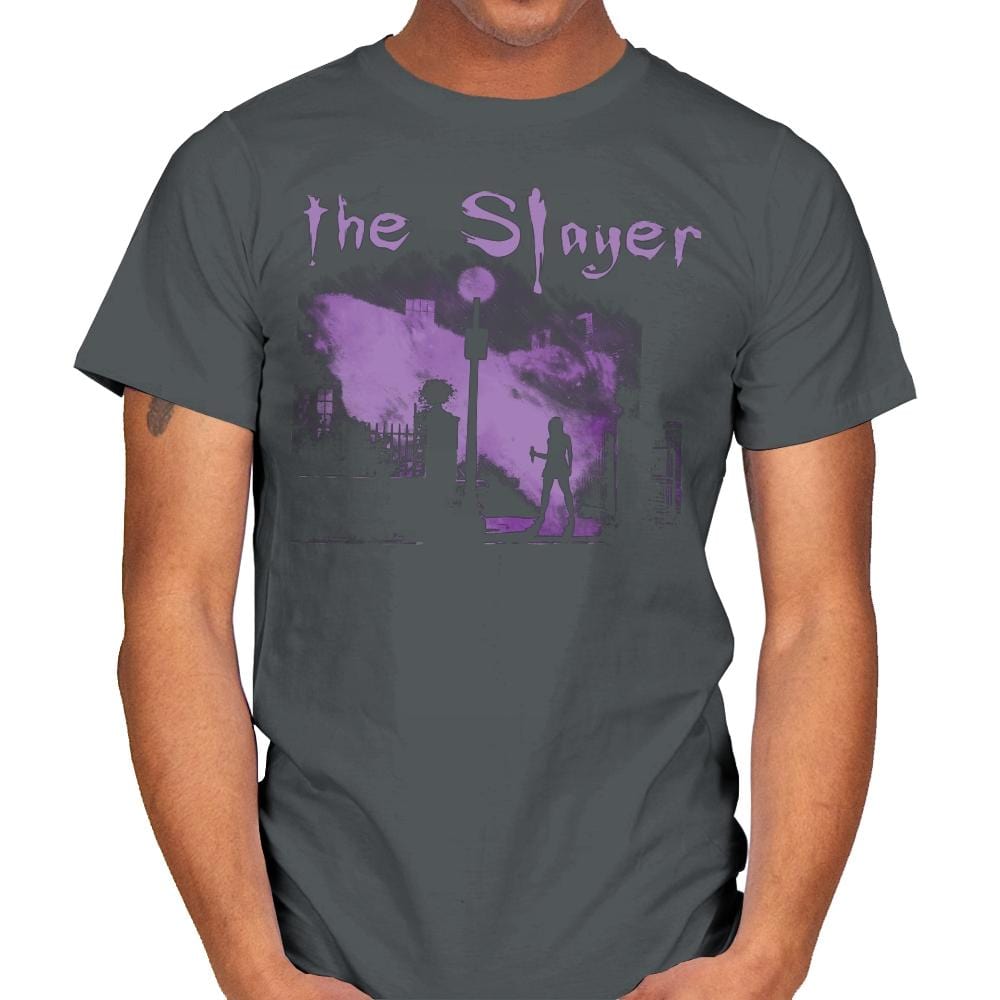 The Vamp Slayer - Mens T-Shirts RIPT Apparel Small / Charcoal