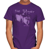 The Vamp Slayer - Mens T-Shirts RIPT Apparel Small / Purple