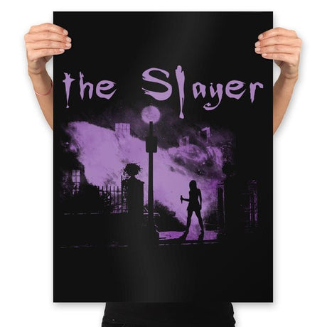 The Vamp Slayer - Prints Posters RIPT Apparel 18x24 / Black