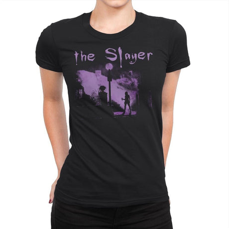 The Vamp Slayer - Womens Premium T-Shirts RIPT Apparel Small / Black
