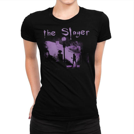 The Vamp Slayer - Womens Premium T-Shirts RIPT Apparel Small / Indigo