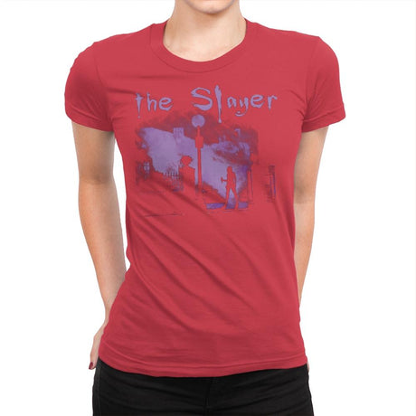 The Vamp Slayer - Womens Premium T-Shirts RIPT Apparel Small / Red