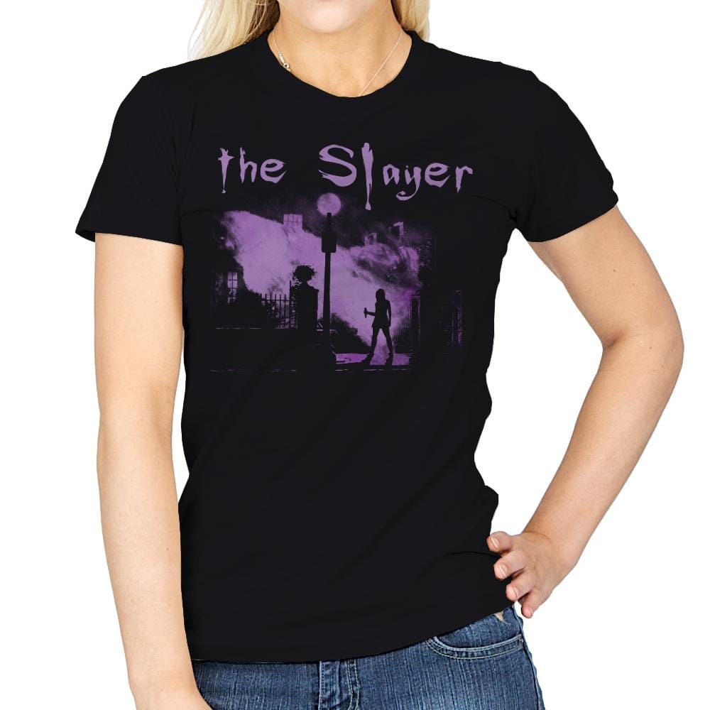 The Vamp Slayer - Womens T-Shirts RIPT Apparel Small / Black