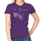 The Vamp Slayer - Womens T-Shirts RIPT Apparel Small / Purple