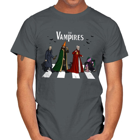 The Vampires - Mens T-Shirts RIPT Apparel Small / Charcoal