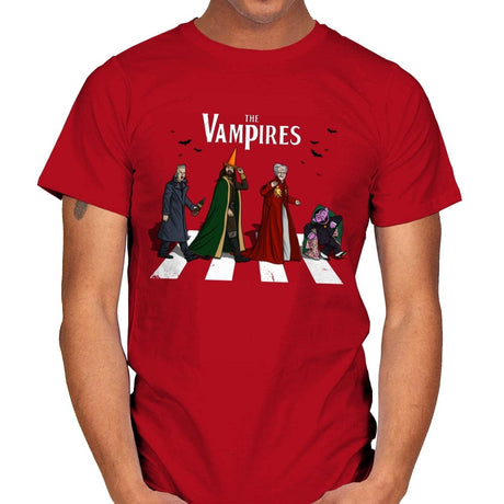 The Vampires - Mens T-Shirts RIPT Apparel Small / Red