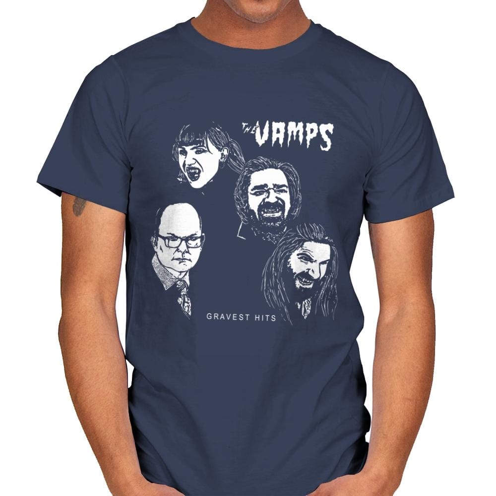 The Vamps - Mens T-Shirts RIPT Apparel Small / Navy