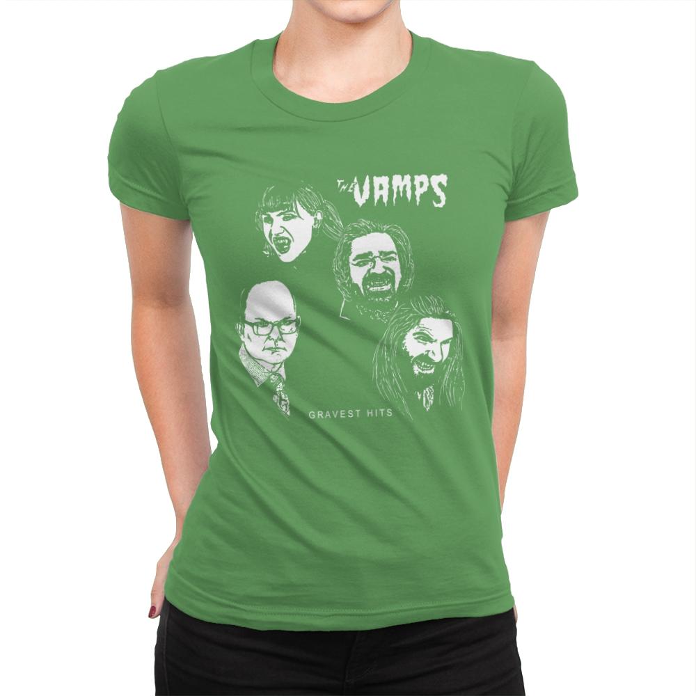 The Vamps - Womens Premium T-Shirts RIPT Apparel Small / Kelly