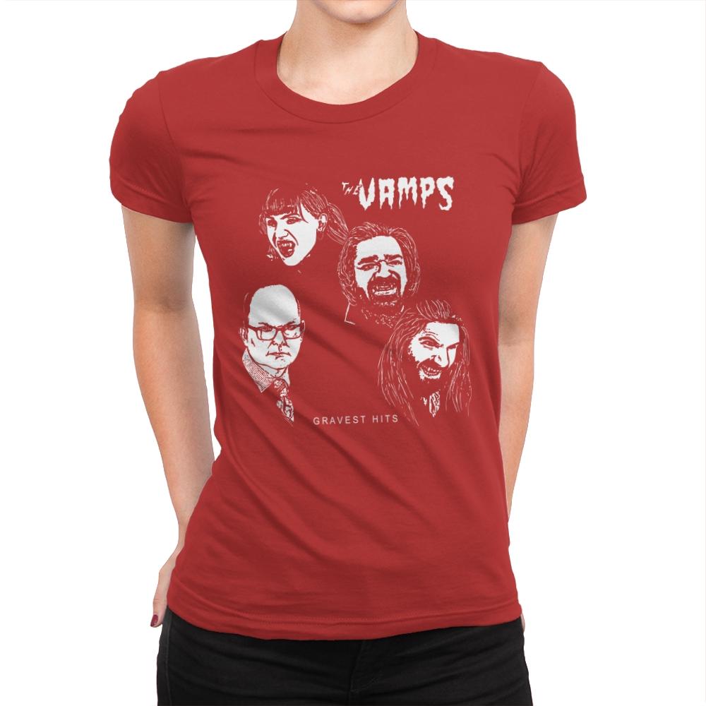 The Vamps - Womens Premium T-Shirts RIPT Apparel Small / Red