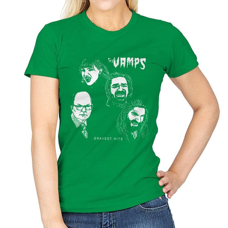 The Vamps - Womens T-Shirts RIPT Apparel Small / Irish Green