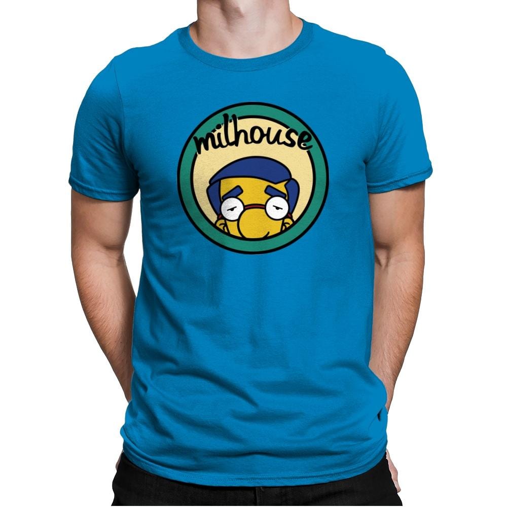 The Van Houten Show - Mens Premium T-Shirts RIPT Apparel Small / Turqouise