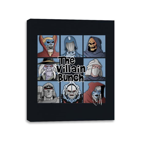 The Villain Bunch - Canvas Wraps Canvas Wraps RIPT Apparel 11x14 / Black