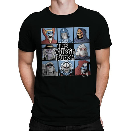 The Villain Bunch - Mens Premium T-Shirts RIPT Apparel Small / Black