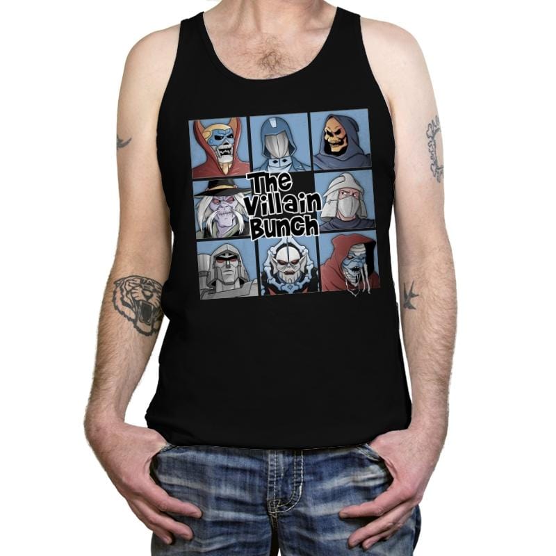 The Villain Bunch - Tanktop Tanktop RIPT Apparel X-Small / Black
