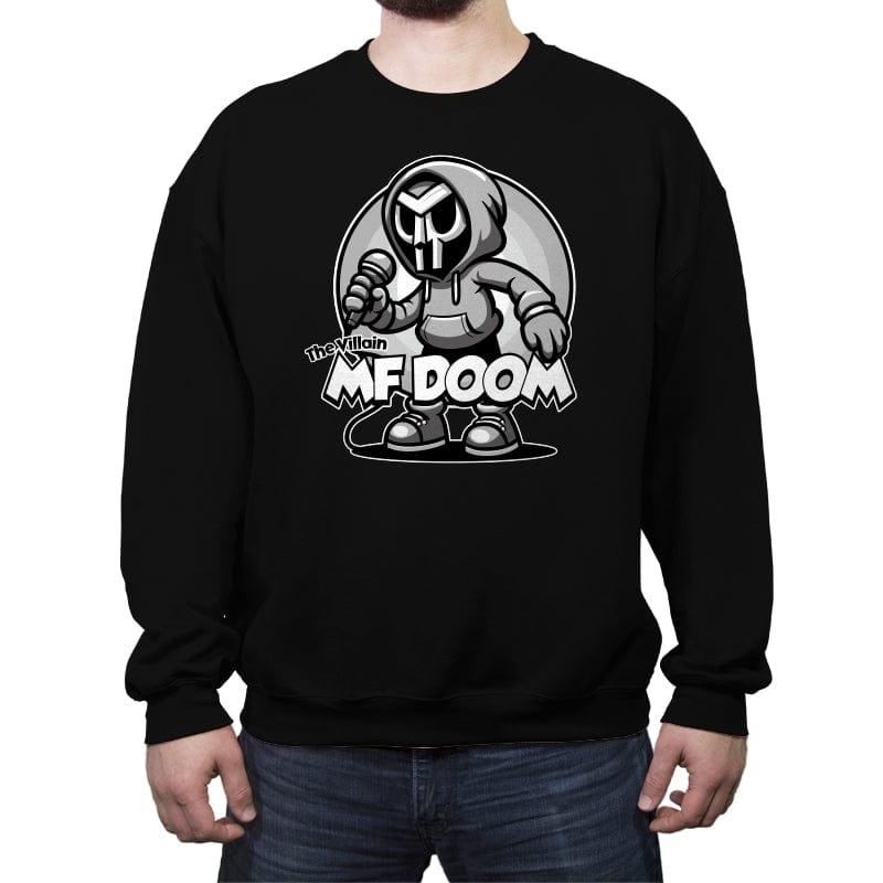 The Villain - Crew Neck Sweatshirt Crew Neck Sweatshirt RIPT Apparel Small / Black