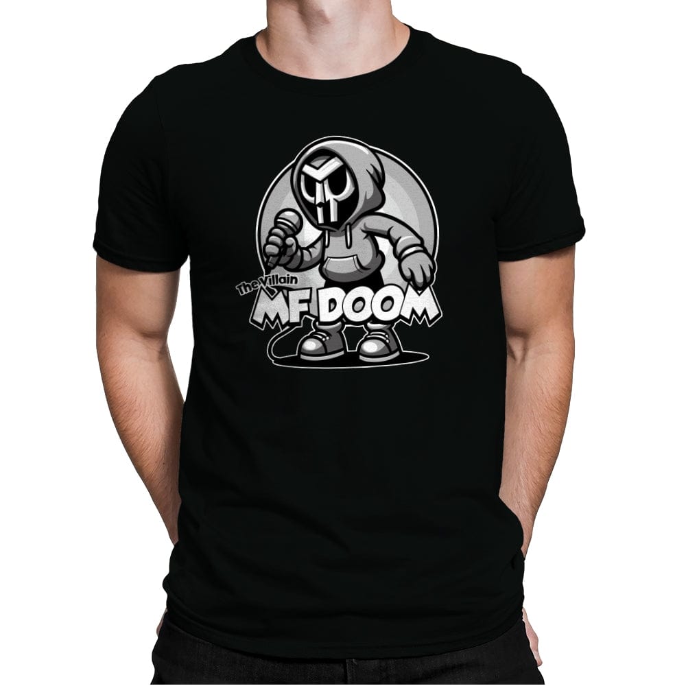 The Villain - Mens Premium T-Shirts RIPT Apparel Small / Black