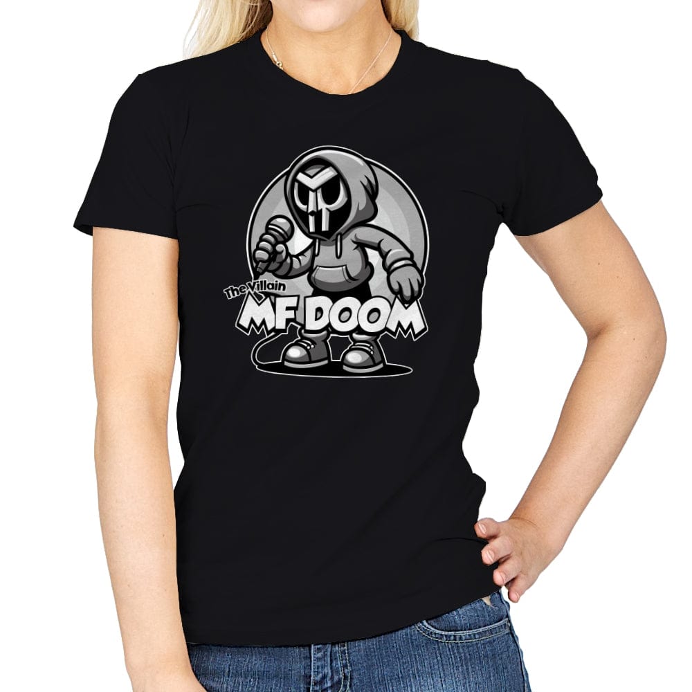 The Villain - Womens T-Shirts RIPT Apparel Small / Black