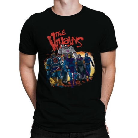The Villains - Best Seller - Mens Premium T-Shirts RIPT Apparel Small / Black