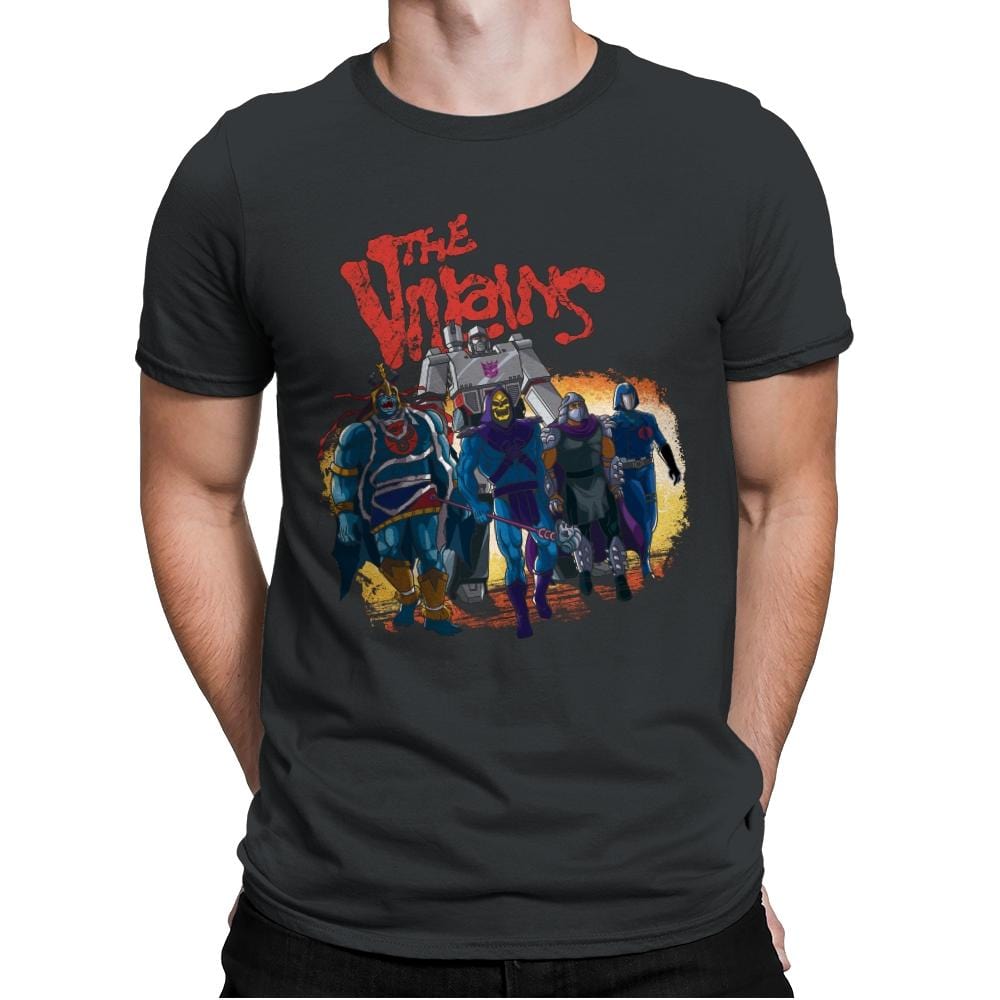 The Villains - Best Seller - Mens Premium T-Shirts RIPT Apparel Small / Heavy Metal
