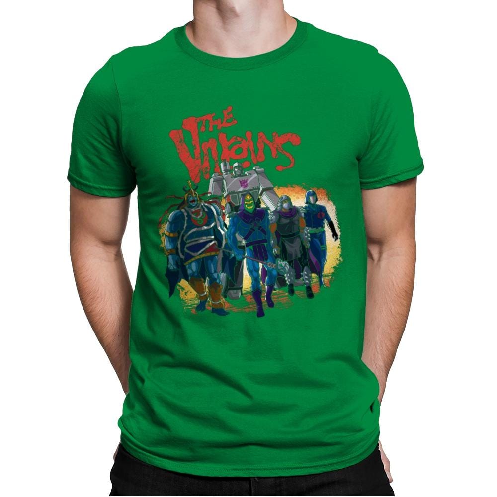 The Villains - Best Seller - Mens Premium T-Shirts RIPT Apparel Small / Kelly