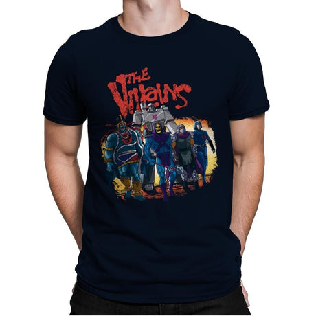The Villains - Best Seller - Mens Premium T-Shirts RIPT Apparel Small / Midnight Navy