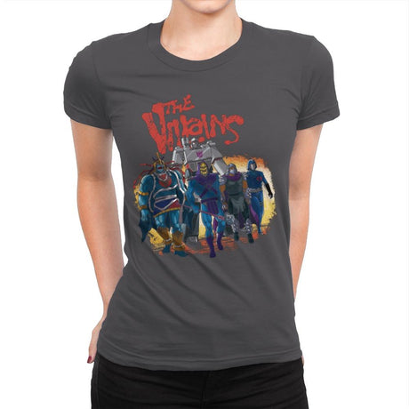 The Villains - Best Seller - Womens Premium T-Shirts RIPT Apparel Small / Heavy Metal