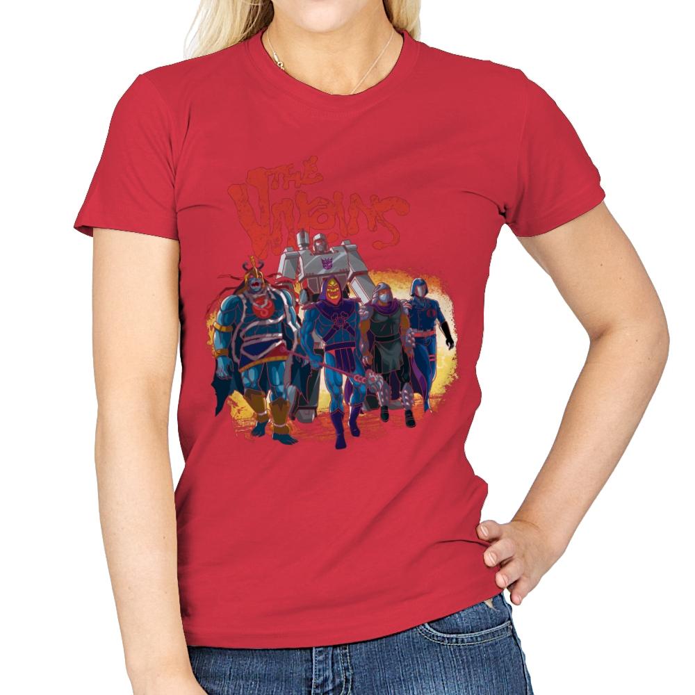 The Villains - Best Seller - Womens T-Shirts RIPT Apparel Small / Red