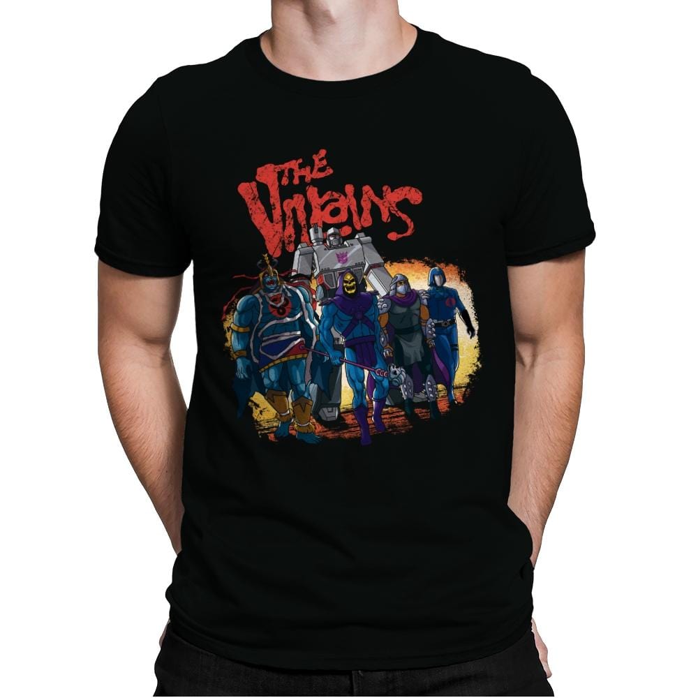 The Villains - Mens Premium T-Shirts RIPT Apparel Small / Black