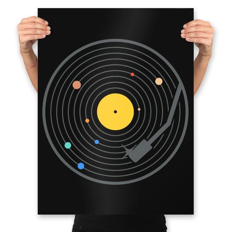 The Vinyl System - Prints Posters RIPT Apparel 18x24 / Black