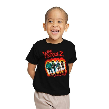 The Virtualz - Youth T-Shirts RIPT Apparel X-small / Black