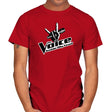 The Voice Inside My Yead - Mens T-Shirts RIPT Apparel Small / Red