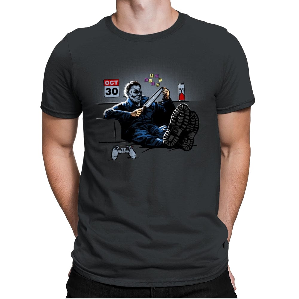 The Wait - Mens Premium T-Shirts RIPT Apparel Small / Heavy Metal