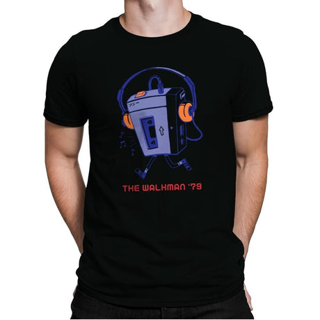 The Walk Man - Mens Premium T-Shirts RIPT Apparel Small / Black
