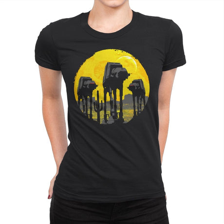 The Walkers - Womens Premium T-Shirts RIPT Apparel Small / Black