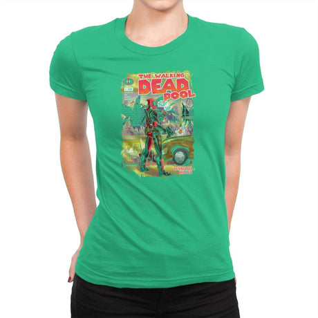 The Walking Merc - Issue 1 Exclusive - Womens Premium T-Shirts RIPT Apparel Small / Kelly Green