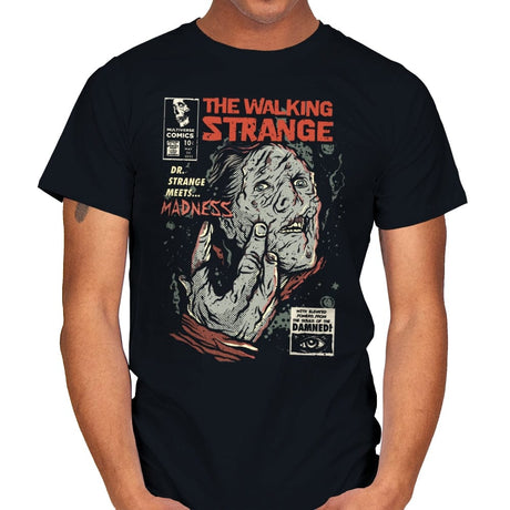 The Walking Strange - Mens T-Shirts RIPT Apparel Small / Black
