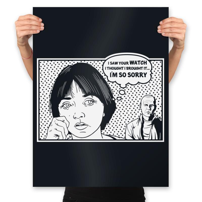The Watch - Prints Posters RIPT Apparel 18x24 / Black