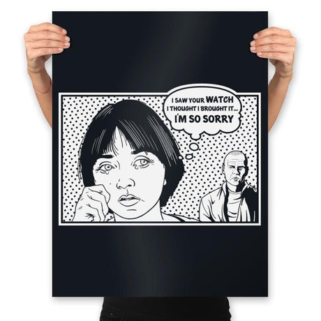 The Watch - Prints Posters RIPT Apparel 18x24 / Black