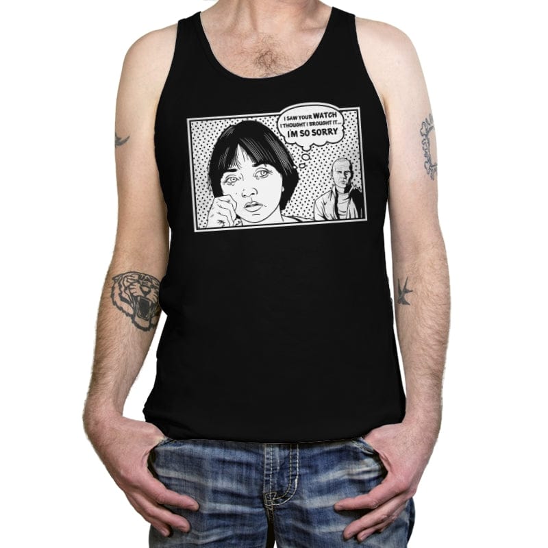 The Watch - Tanktop Tanktop RIPT Apparel X-Small / Black