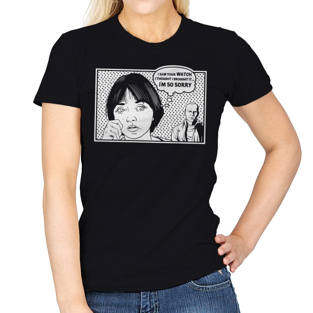 The Watch - Womens T-Shirts RIPT Apparel Small / Black